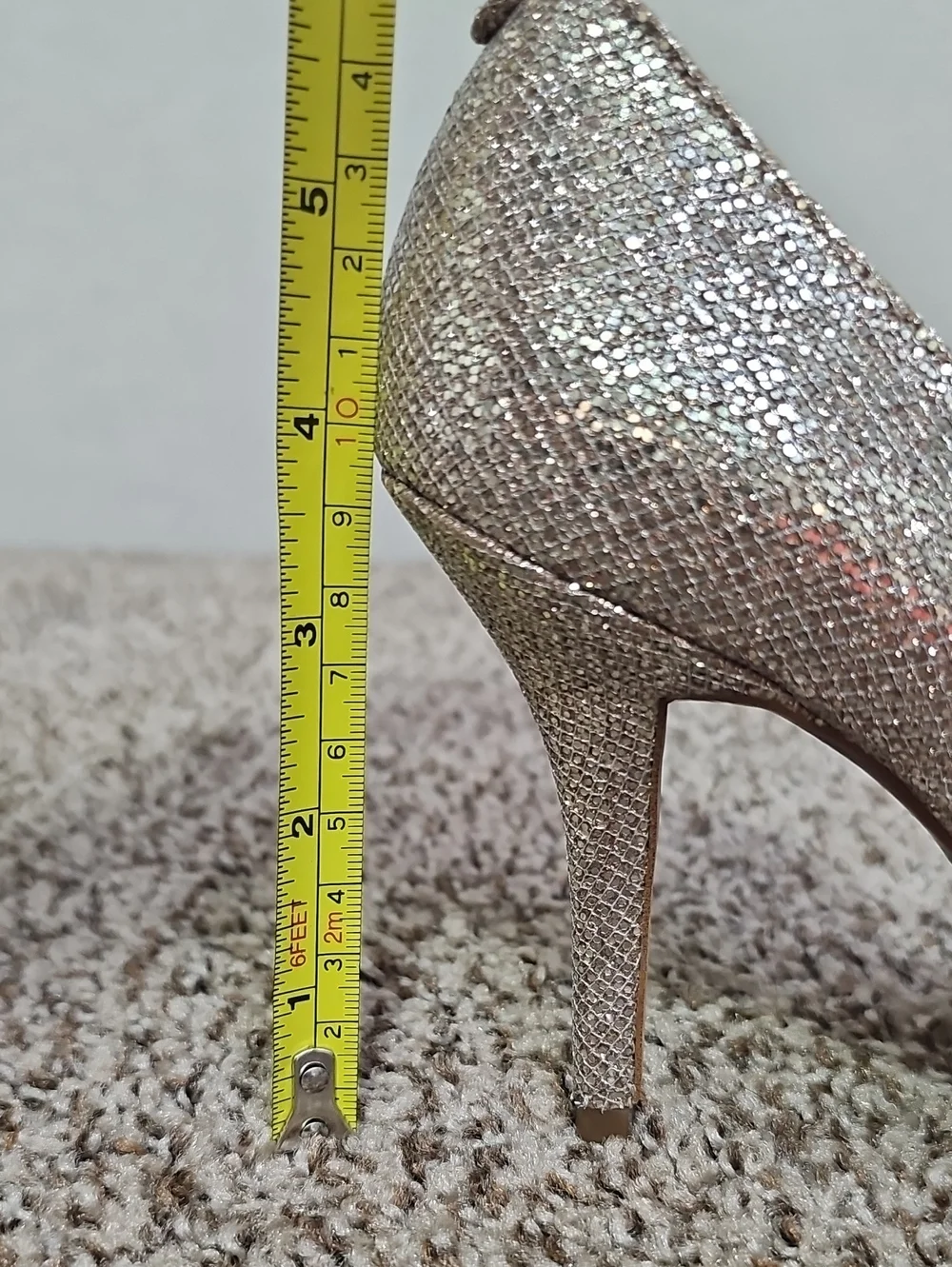 MICHAEL KORS GLITTER D'ORSAY PUMPS BFPM-08-170